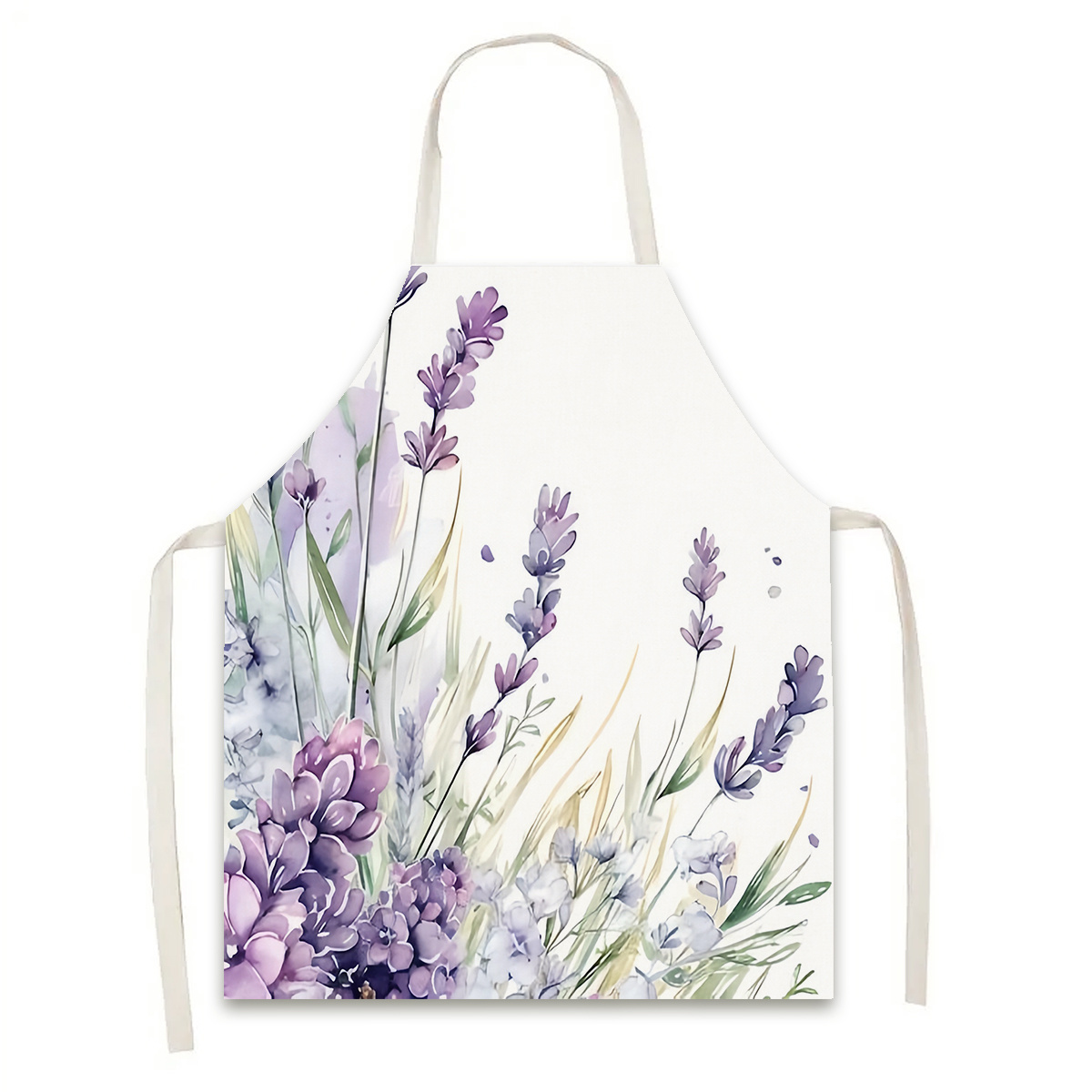 Kitchen Witch Baking - 1 Stück Hexenkessel-Schürze aus Leinen für