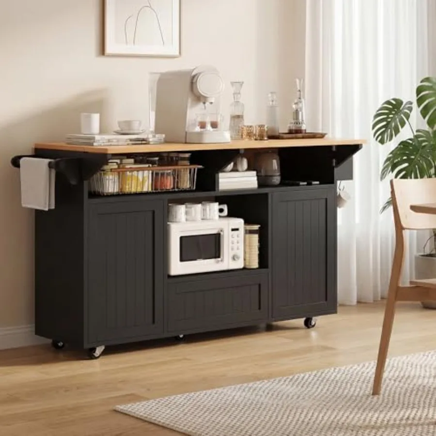 65 Kücheninsel mit Klappbord,  – Kitchen Uncle Bewertung und Preis