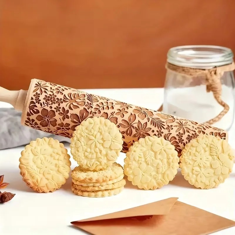 1-5 Stück Weihnachtlicher Grav – Kitchen Roller Baking Bewertung und Preis