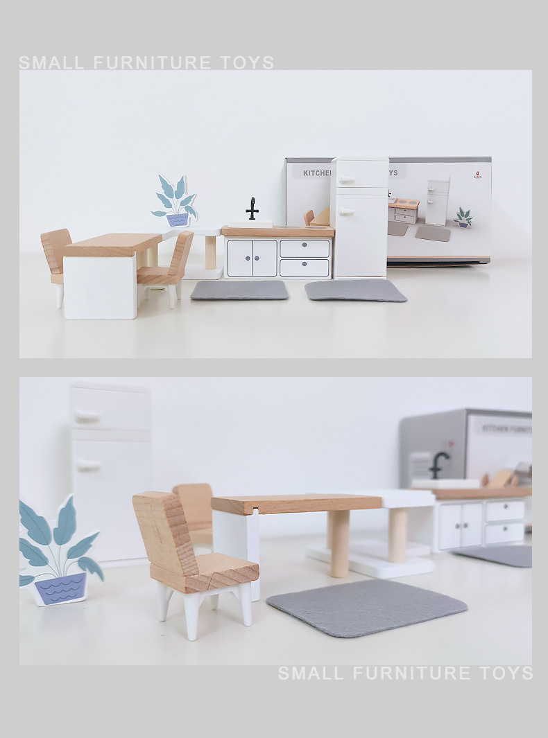 Moderne Puppenhausmöbel Küche  – Kitchen Uncle Bewertung und Preis